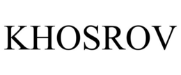KHOSROV trademark