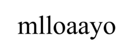 MLLOAAYO trademark