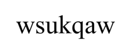 WSUKQAW trademark