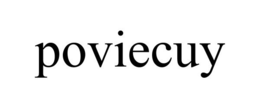 POVIECUY trademark