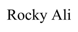ROCKY ALI trademark