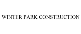 WINTER PARK CONSTRUCTION trademark