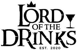 LORD OF THE DRINKS EST. 2020 trademark