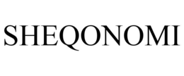 SHEQONOMI trademark