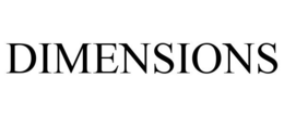 DIMENSIONS trademark