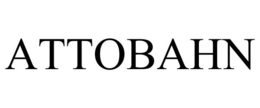 ATTOBAHN trademark