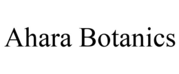 AHARA BOTANICS trademark