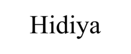 HIDIYA trademark