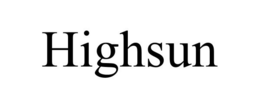 HIGHSUN trademark