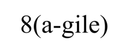 8(A-GILE) trademark