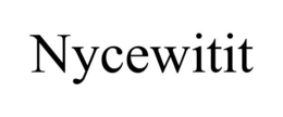 NYCEWITIT trademark