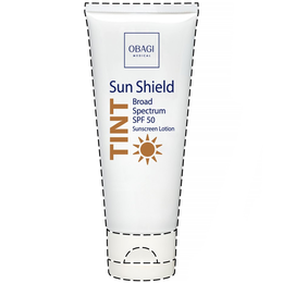 OBAGI MEDICAL SUN SHIELD TINT BROAD SPECTRUM SPF 50 SUNSCREEN LOTION trademark