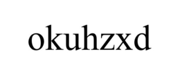 OKUHZXD trademark