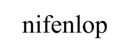 NIFENLOP trademark