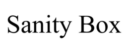SANITY BOX trademark
