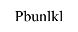 PBUNLKL trademark