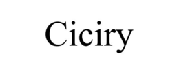 CICIRY trademark