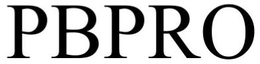 PBPRO trademark