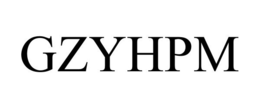 GZYHPM trademark
