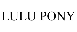 LULU PONY trademark