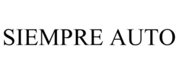 SIEMPRE AUTO trademark