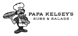 PAPA KELSEY'S · SUBS & SALADS · PK trademark