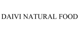 DAIVI NATURAL FOOD trademark