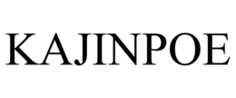 KAJINPOE trademark