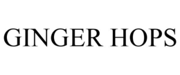 GINGER HOPS trademark