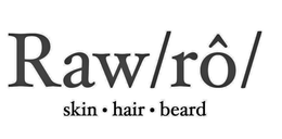 RAW/RÔ/ SKIN · HAIR · BEARD trademark