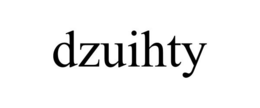 DZUIHTY trademark