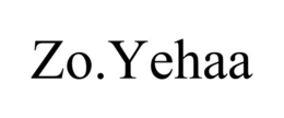 ZO.YEHAA trademark