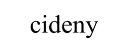 CIDENY trademark