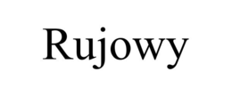 RUJOWY trademark