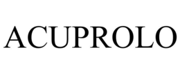ACUPROLO trademark
