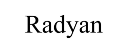 RADYAN trademark