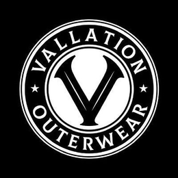 V VALLATION OUTERWEAR trademark