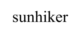SUNHIKER trademark