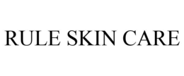 RULE SKIN CARE trademark