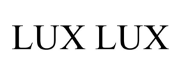 LUX LUX trademark