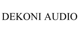 DEKONI AUDIO trademark