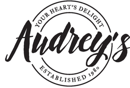 AUDREY'S YOUR HEART'S DELIGHT ESTABLISHED 1980 trademark