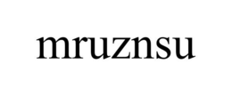 MRUZNSU trademark