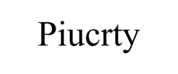 PIUCRTY trademark