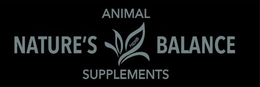 NATURE'S HERB BALANCE ANIMAL SUPPLEMENTS trademark