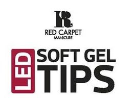 RC RED CARPET MANICURE LED SOFT GEL TIPS trademark