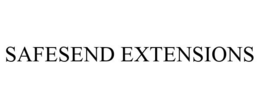 SAFESEND EXTENSIONS trademark