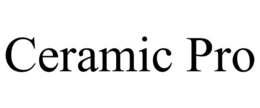 CERAMIC PRO trademark