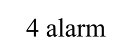 4 ALARM trademark