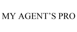 MY AGENT'S PRO trademark